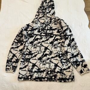 Zella Monochrome Patterned Hoodie